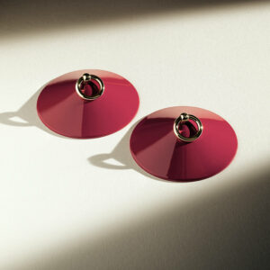 Bordelle New Signature Nippies anneaux Rouge