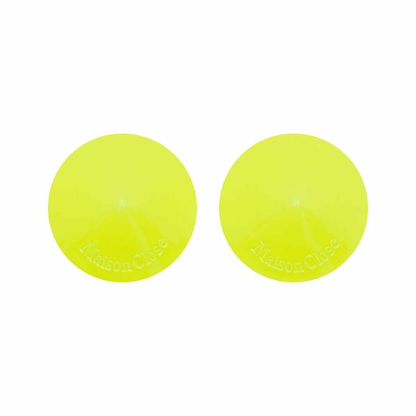 Maison Close Flashback Néon Nippies Jaune fluo