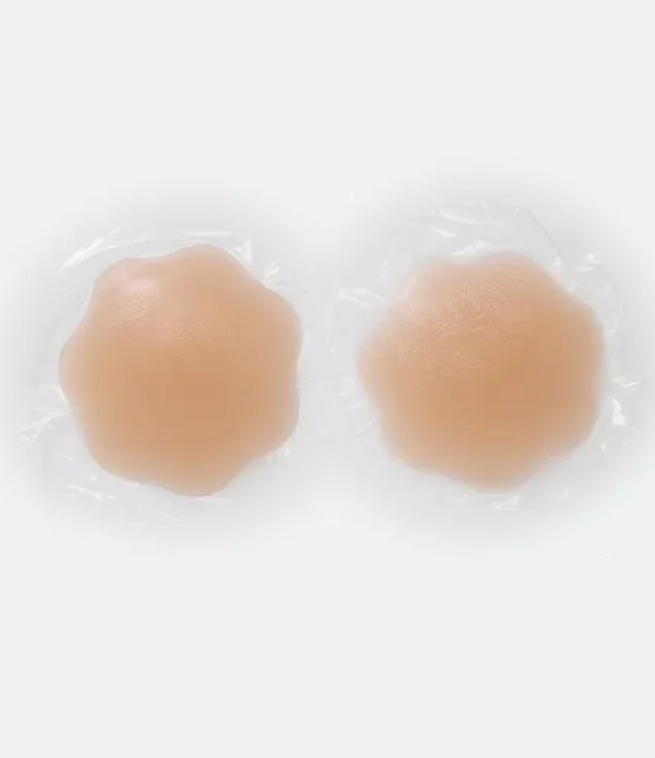 Cache tétons PETALES SILICONE beige